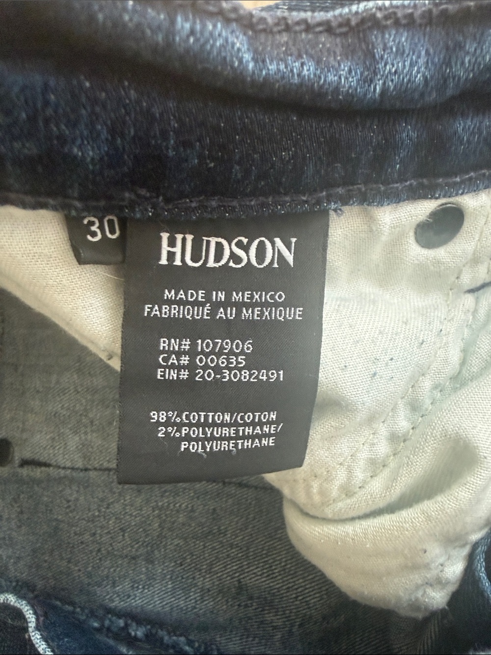 Hudson Crop Baby Boot Cut Jeans - Picture 6 of 7